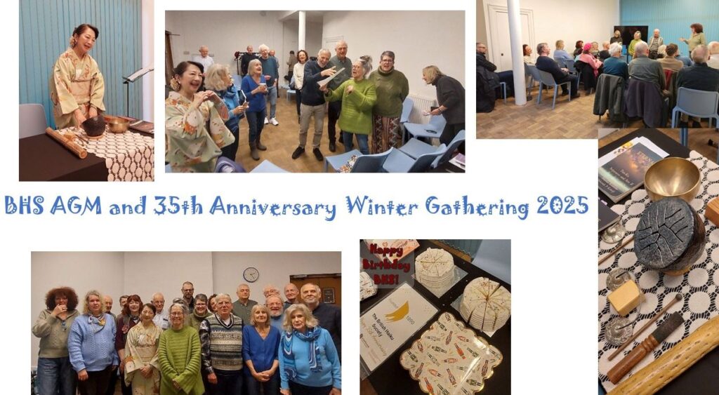 Gathering of the British Haiuku Society (BHS) for the 2025 AGM and 35th Anniversary